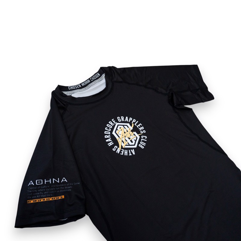 CHOSEN X Athens Hardcore Grapplers Club Rashguard